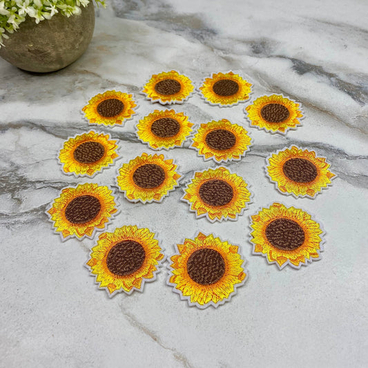 Embroidered Patches - Sunflower