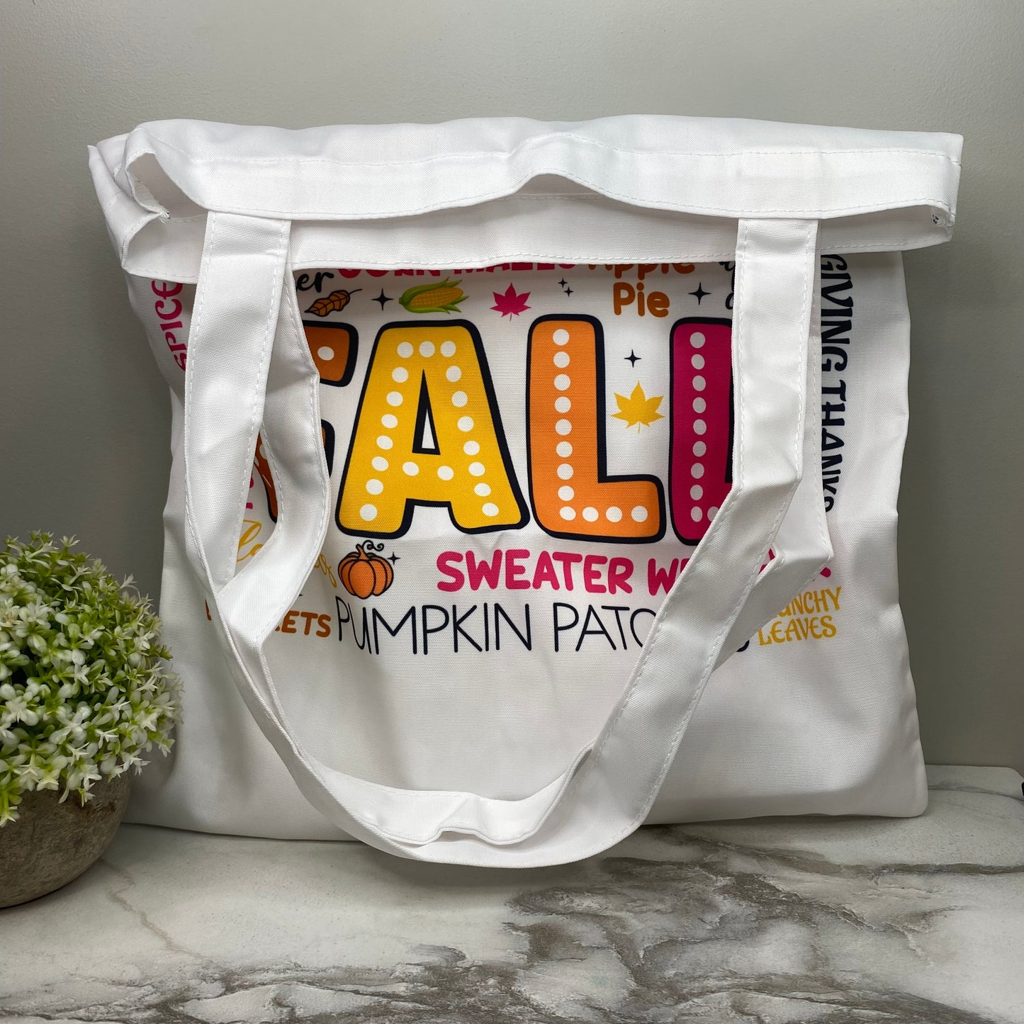 Tote Bag - Halloween - Fall Color