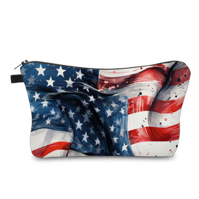Pouch - Americana - Painted Flag