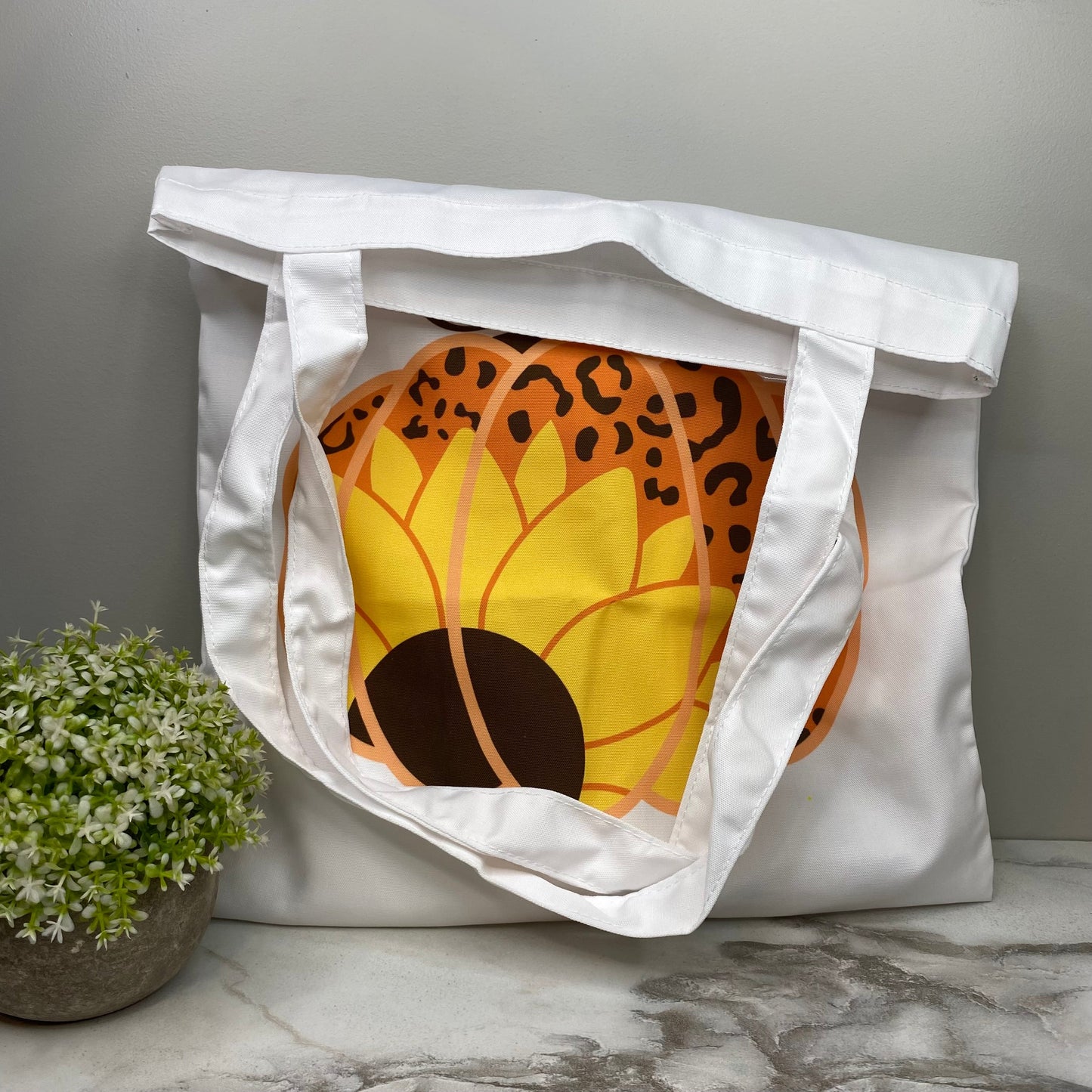 Tote Bag - Halloween - Sunflower Pumpkin