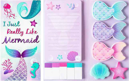 Sticky Note Booklet Set - Mermaid - PREORDER