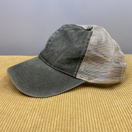 Hat - Grey Camo Snapback