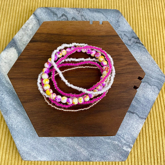 Bracelet Pack - Small Bead & Marble