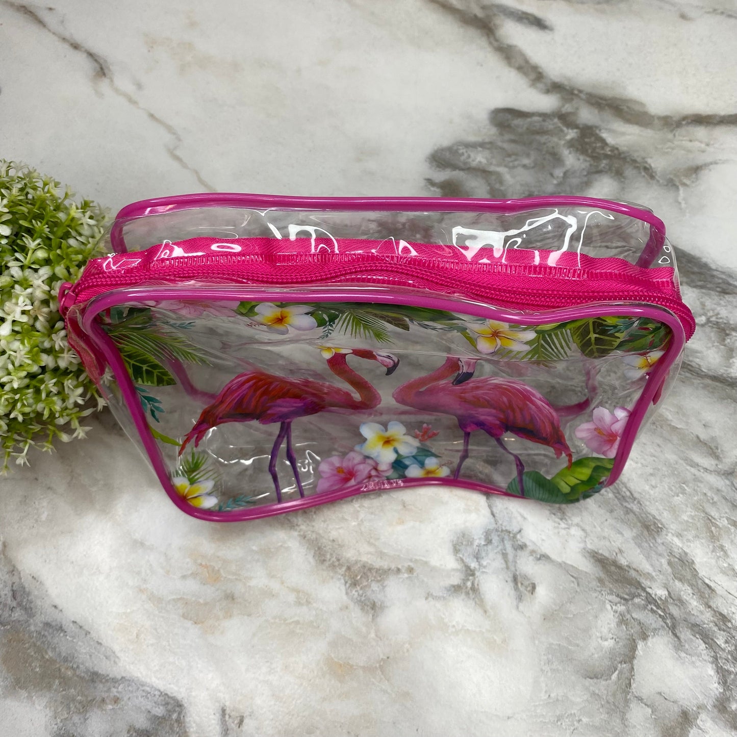 Clear Pouch - Flamingo - #3