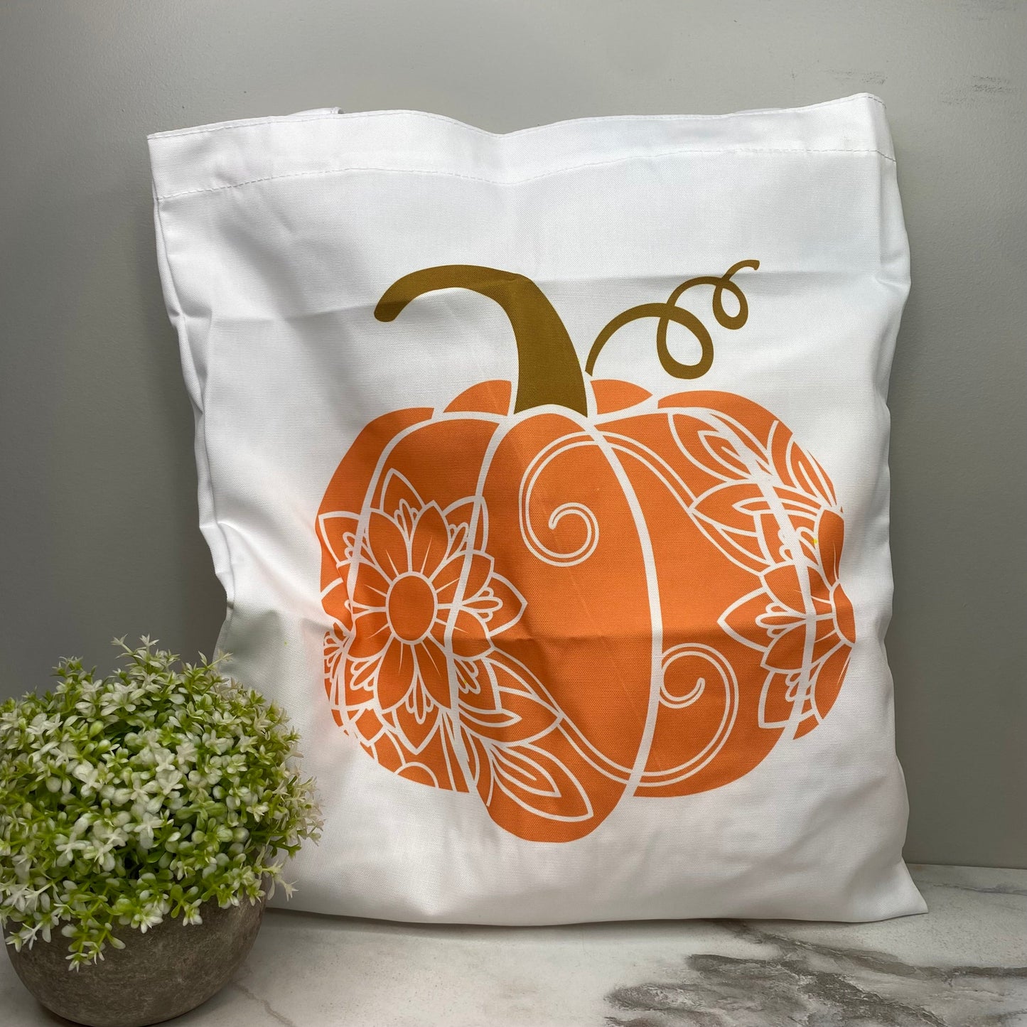 Tote Bag - Halloween - Mandala Pumpkin