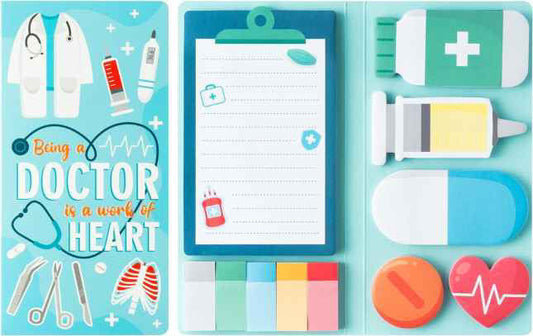 Sticky Note Booklet Set - Doctor - PREORDER