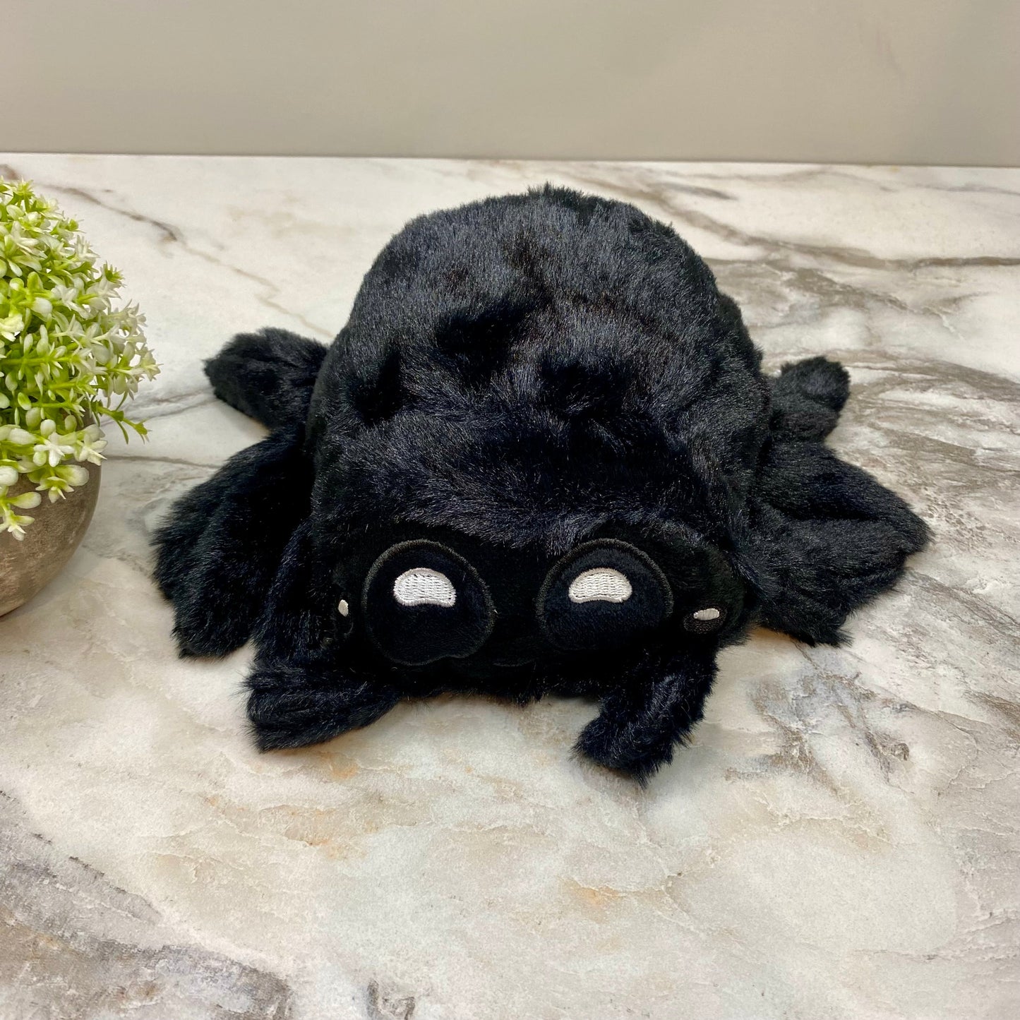 Plush Toy Spider - Black