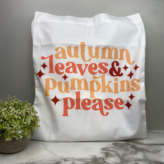 Tote Bag - Halloween - Pumpkins Please