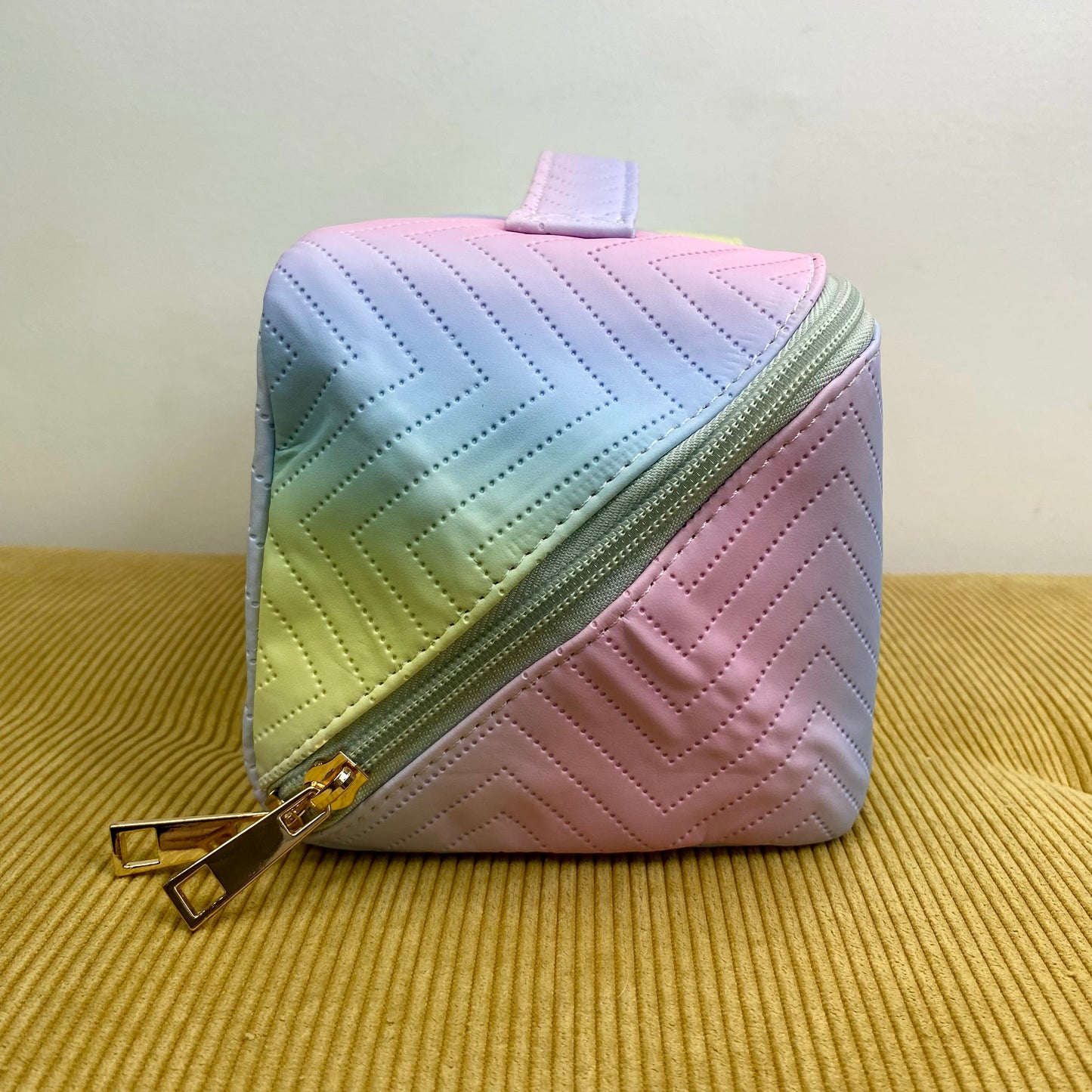 Oversized Lay Flat Cosmetic Bag - Tie Dye