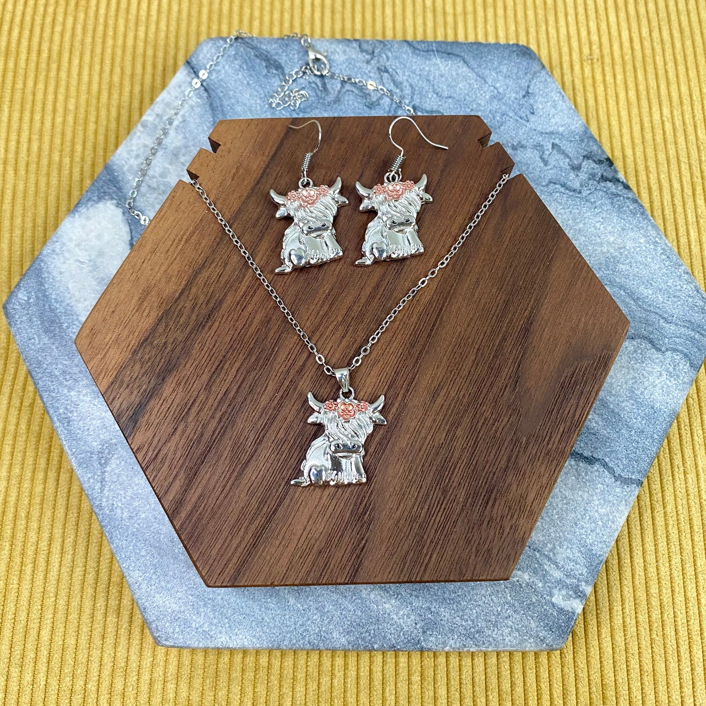 Necklace - Highland Cow