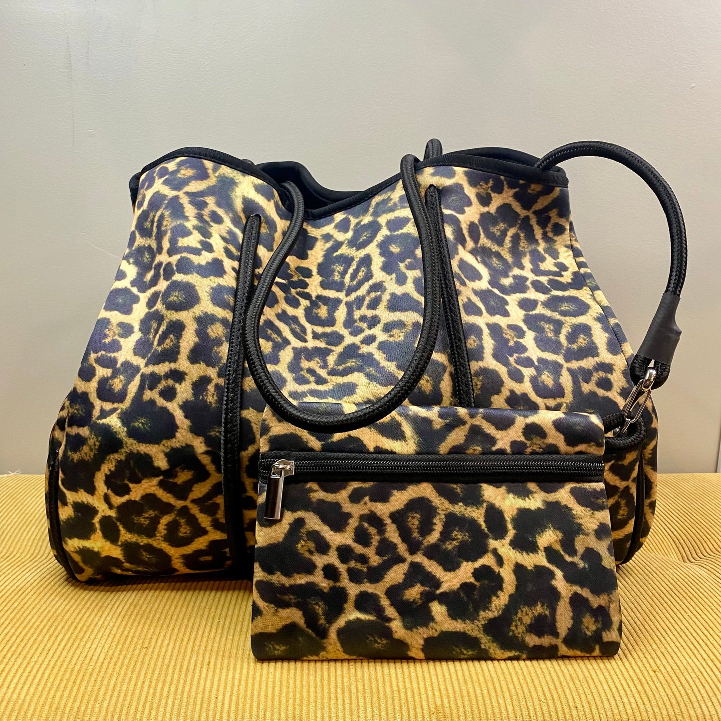 Neoprene Tote - Coffee Animal