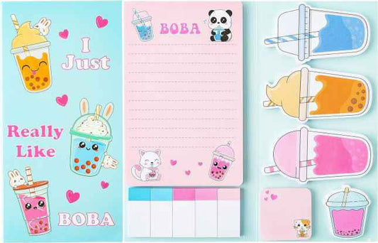 Sticky Note Booklet Set - Boba (#1) - PREORDER
