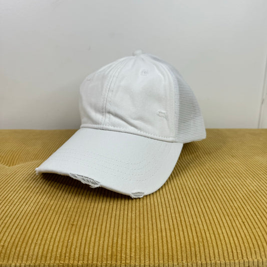 Hat - White Snapback