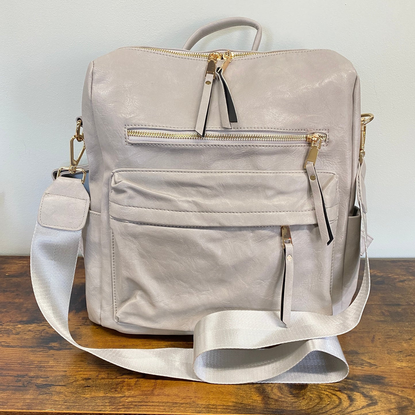 Brooke Backpack - Light Grey